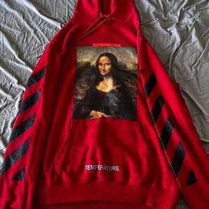 Off white hoodie Mona Lisa